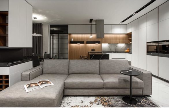 Реалізовано з Interior — Jack’s apartment.